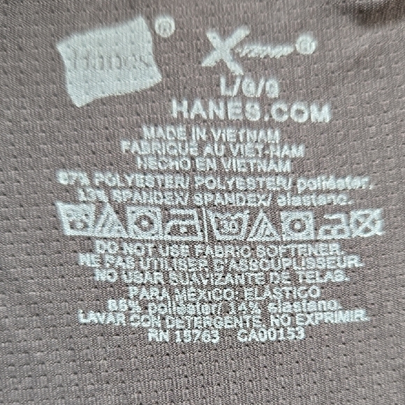 Hanes Black Boxer Briefs Stretchy Cotton Blend - Picture 3 of 5